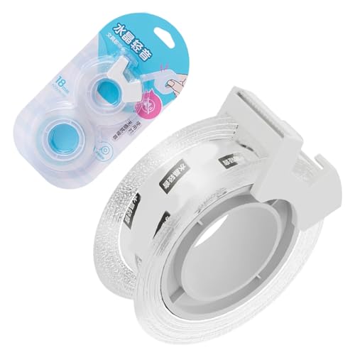 クリアラッピングテープ 2 ロール頑丈な粘着包装郵送クラフト学校プロジェクトオフィス組織低ノイズ