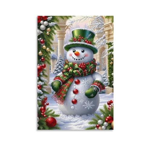 Paysage Peinture Diamant Adulte de Noël : Créez votre Décoration d'Hiver Cosy 50x60cm