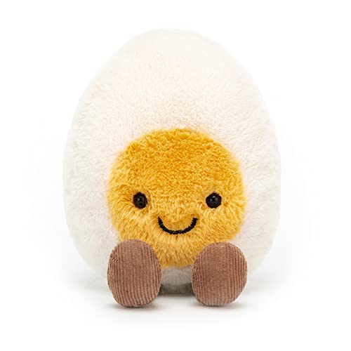 Jellycat Amuseables Boiled Egg Happy Stuffed Toy, Small 5.5 inches - Food Plush - Fun Gift Idea - Image 6