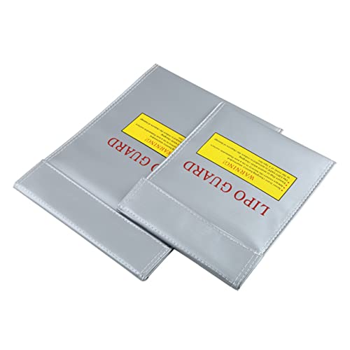 TOYANDONA Lipo Battery Fireproof Safety Bag 9.06X11.81 Inch Charge Sack Protective Pouch for Workshop and Home Battery Storage - Image 4