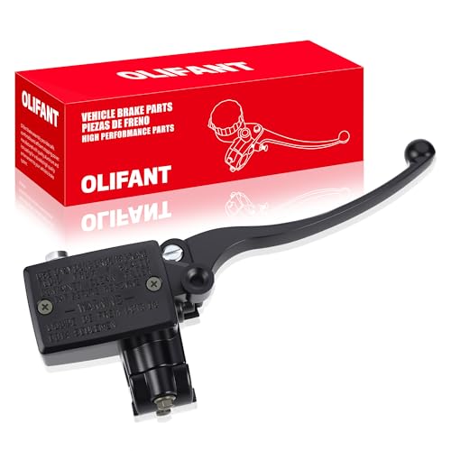 OLIFANT Brake Master Cylinder Handle for Honda TRX 250 300 350 400 450 Foreman 500 Rubicon FourTrax 300 Rancher 350 420 Recon 250 Rincon Sportrax 7/8 ATV Hydraulic Brake Lever