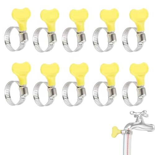 SHSHANLC �z�[�X�o���h 10�Z�b�g �z�[�X�o���h �X�e�����X �z�[�X�N���b�v �X�e�����X�o���h �z�[�X�N�����v �p�C�v�Œ���� 16-25mm ���F �֌� �z�[�X �r���z�[�X ����@ �z�[�X �z�[�X���a25mm �z�[�X�K�C�h