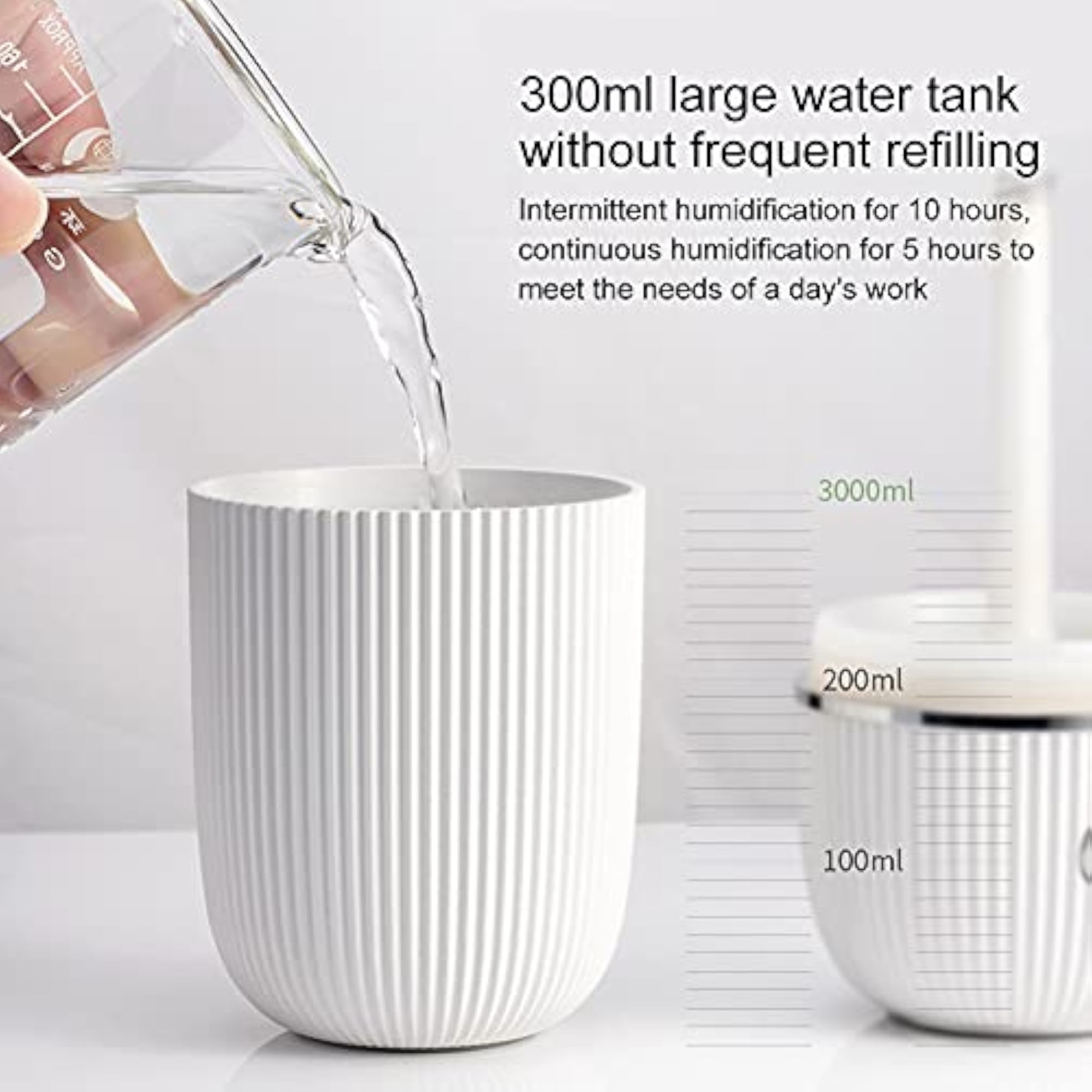 Portable Humidifier Aroma Diffuser with LED Light