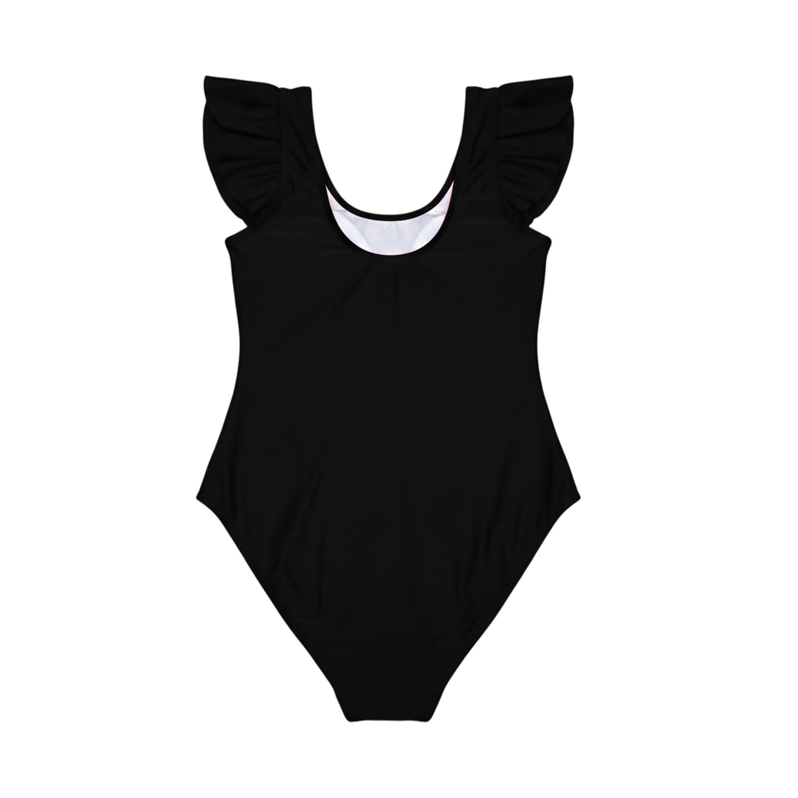 Bañador Monokini Liso Volantes Detalle Elegante cómodo Mujer Verano