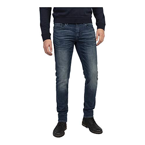 PME Legend Herren Slim Fit Jeans Tailwheel dark blue indigo dunkelblau -...