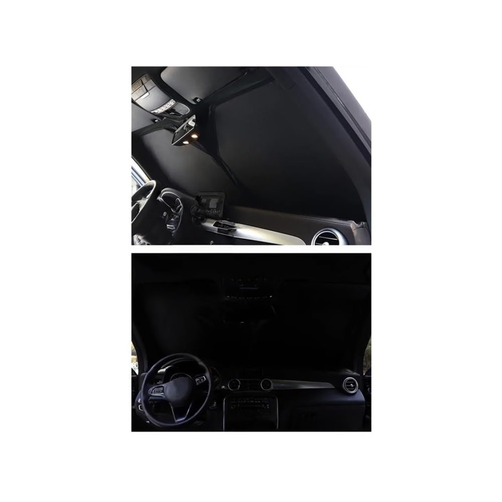 Armaturenbrettteppich Magnetische Auto Fenster Sonnenschirm Für BYD Für Atto 3 2022-2024 Vorhang Mesh Front Windschutzscheibe E