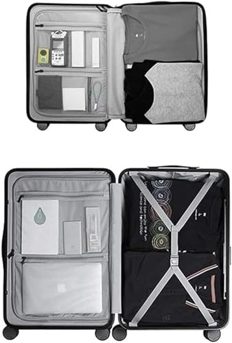 Luggage Travel Gear 20 Inch Cabin Luggage Universal Silent Wheel Portable Hardside Luggage Scratch Proof(A)2