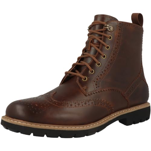 Clarks Batcombe Lord, Herren Chelsea Boots, Braun (Dark Tan Lea -), 46 EU (11 UK)