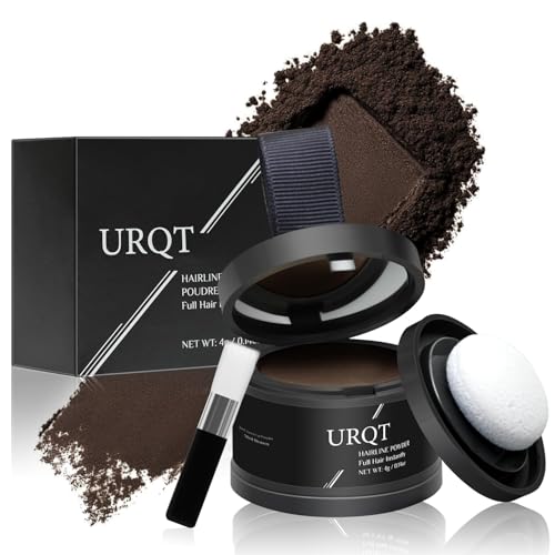 Magic Hairline Powder, Instantly Hairline Shadow, Hairline Powder Mascaras for Thinning Hair, Water & Sweat Resistant Hairline Powder for Women and Men (Color, Medium Brown)
