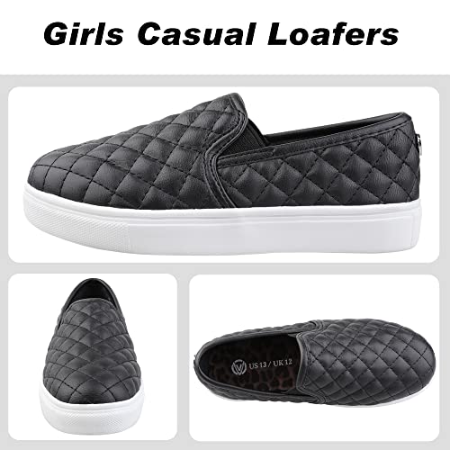 Girls Sneakers Slip On Casual Sneakers for Girls Nonslip Comfort Lightweight Flats Shoes for Big Girls Little Girls3