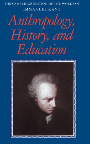 Anthropology, History, and Education (The