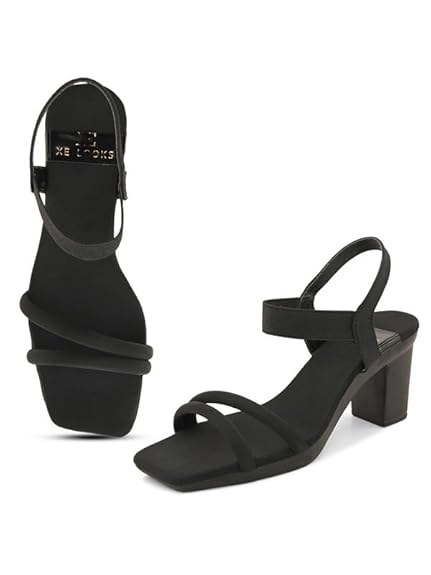 XE Looks Soft,Fancy & Comfortable Block Heel Sandal for women & Girls