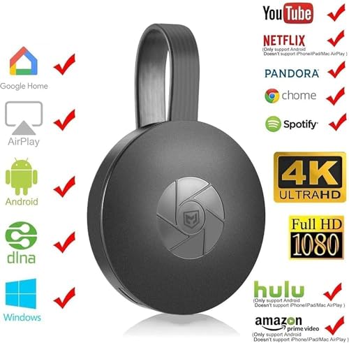 Image of TMY CHROMEKAST Wireless Display Dongle Receiver miracast Air Play hdmi USB Adapter (TMYPP16)