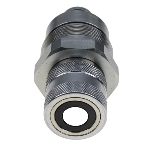 Image of V1311-77150 Hydraulic Female Flat Face Quick Coupler 48mm Compatible with Kubota SSV65 SSV65PC SSV75 SSV75PC SVL95-2SC SVL65-2