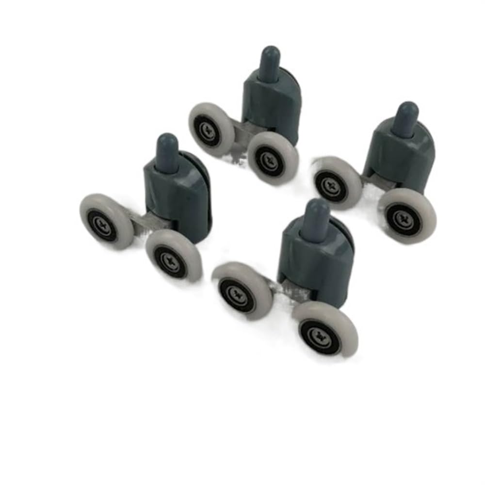Lkfjnhepf 4Pcs Lower Parts Shower Door Rollers 4Pcs-8Pcs/Set Shower Door Enclosures Rollers Runners Wheels Pulleys Upper Part Or Lower .Diameter20mm/22Mm/23Mm/25Mm/27Mm(,25Mm)