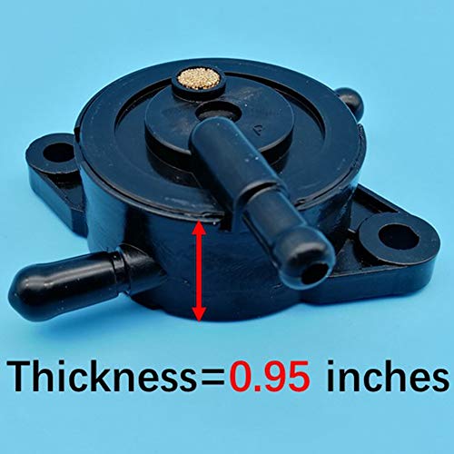 Tuzliufi Replace Fuel Pump Kawasaki John Deere QuikTrak FR541V FR600V FR651V FR691V FR730V FS481V FS541V FS600V FS651V FS691V FS730V 49040-7008 walk-behind 647A 657A 667A 652B 636M 648M 652M 648R Z119