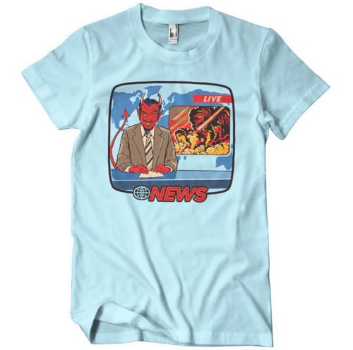 T-shirt Steven Rhodes Bad News pour homme qui cherchent un look unique