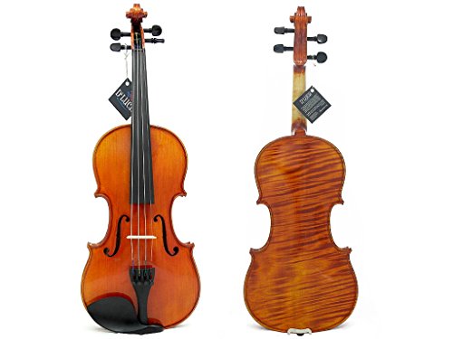 D'Luca, 4 Strauss Professional Violin Outfit 4/4 with SKB Case, Strings and Tuner, Right, (PROJBV44)