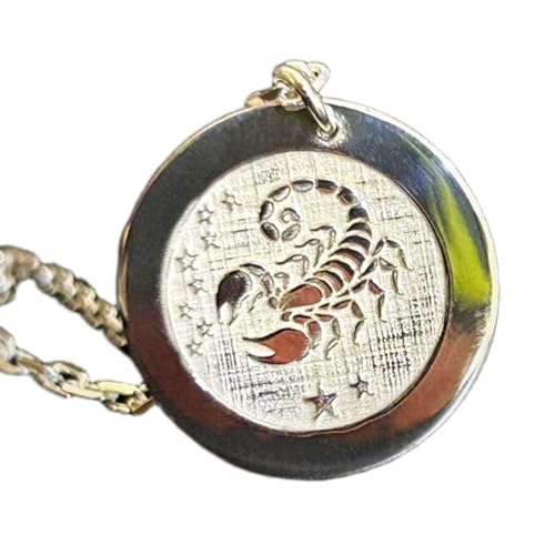 Collier Scorpion argent 925 LKBEADS le cadeau astrologique unisexe idéal avec chaîne