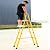 Ladders,Fiberglass? Retractable Telesladders, Non Conductive A-Frame Telescoping Ladder for Home Loft & Household Daily, Load 330Lbs/2M+2M/6.5Ft+6.5Ft