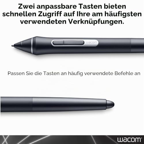 Wacom Pro Pen 2 (KP504E) - Compatible with Intuos Pro, Cintiq, Cintiq Pro & MobileStudio Pro