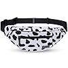 MAXTOP Cute Large Fanny Pack Belt Bag with 4-Zipper Pockets Gifts for Enjoy Sports Festival Workout Traveling Running Casual Hands-Free Wallets Waist Pack Crossbody Phone Bag Carrying All Phones