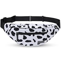 MAXTOP Cute Large Fanny Pack Belt Bag with 4-Zipper Pockets Gifts for Enjoy Sports Festival Workout Traveling Running Casual Hands-Free Wallets Waist Pack Crossbody Phone Bag Carrying All Phones