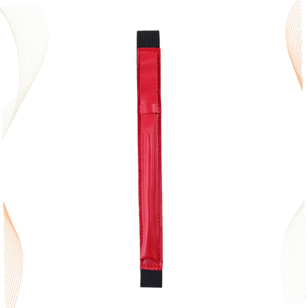 FONDOTIN Leather Touch Holder Case for Tablet Stylus Protective Sleeve Pouch Bag for Capacitive Pens Lightweight Durable Stylish Design Red