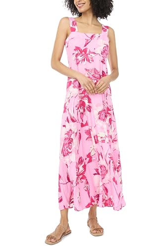 Vince Camuto Sleeveless Square Neck Tiered Maxi Dress at Amazon Women's Clothing store