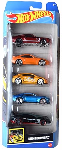 Hot Wheels Nightburnerz 5 Pack miniatura 1