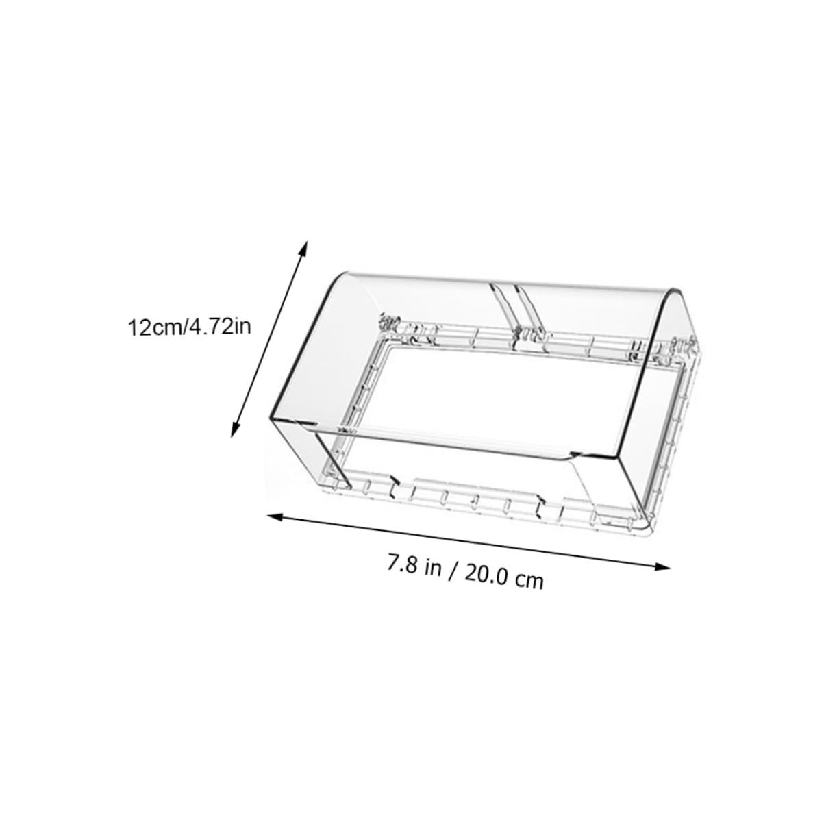 ARTIBETTER Cket Box 2pcs Outlet Baby Proofing Plastic Socket Cover Wall Protector Non-damaging Installation for Kitchen Bathroom