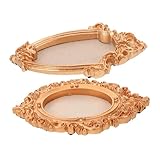 Marcos de inspiración vintage: estos mini marcos presentan un aspecto clásico, perfectos para exhibir fotos pequeñas y agregar un toque retro a su hogar, marcos de fotos para refrigerador, marco de collage vintage con