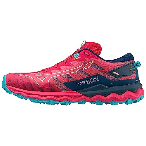 Mizuno Wave Daichi 7 RoxyTrail - Tenis de Correr para Mujer, Jazzy Bluebird Bopal, 40 EU