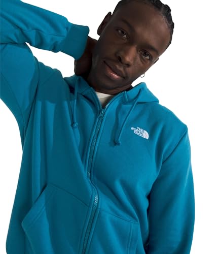 Image of THE NORTH FACE Men's Evolution Simple Dome Full Zip Hoodie | 2 Piece Hood With Adjustable Drawcord, Classic Logo