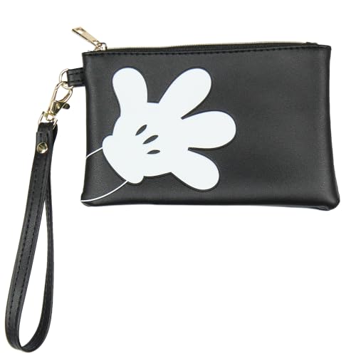 Bioworld Disney Mickey Mouse 3-Piece Toiletry Bag Set With Clear Cosmetic Bag Beauty Essentials Storage Gift Set2