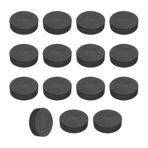 uxcell Rondelles disques caoutchouc 18mm Ø x 5mm, 15 pcs