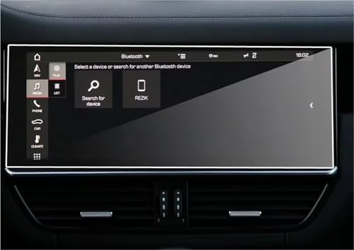 Protection d'écran en verre trempé pour console Cayenne 2018 2019 2020 navigation