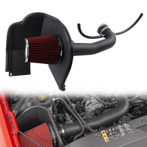 RRKEETTXY Cold Air Intake Kit for Chevy GMC Cadillac Silverado
