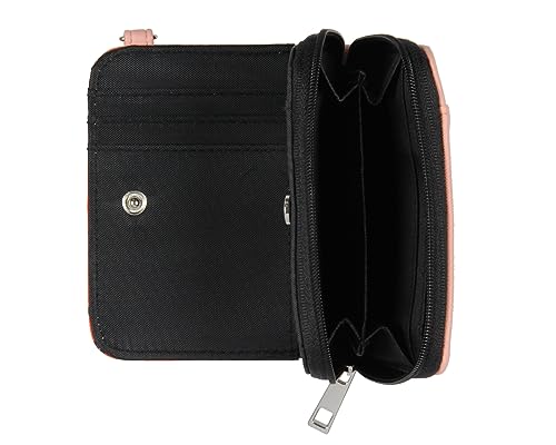 Bioworld The Muppets Beaker Mini Compact Zip Around Wallet with Dr. Bunsen Honeydew Charm3