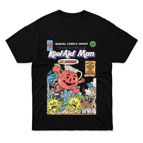 Mens Womens T-Shirt Retro Unisex Adventures Shirt of Tee Kool Costume Aid Cotton Man! Apparel for Family Graphic Gift Cool, Multicolored Mens Womens T-Shirt Retro Unisex Adventures Shirt of Tee Kool Costume Aid Cotton Man! Apparel for Family Graphic Gift Cool, Multicolored