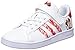 adidas Grand Court Mm El C, Chaussures de Sport Garçon Unisex Kinder, FTWR White FTWR White Ray Red, 32 EU