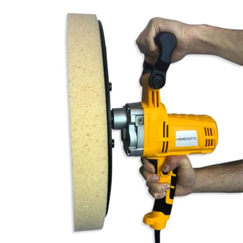 Desempenadeira Elétrica Reboco MDE127v 1200w Menegotti para Massa corrida, Argamassa e Gesso.