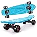 Massage-AED Monopatín Completo De 24 Pulgadas, Patinetas Skate 4 Ruedas Mini Cruiser Retro Monopatines para Niños, Adolescentes, Adultos, Ruedas De PU, Monopatines para Principiantes