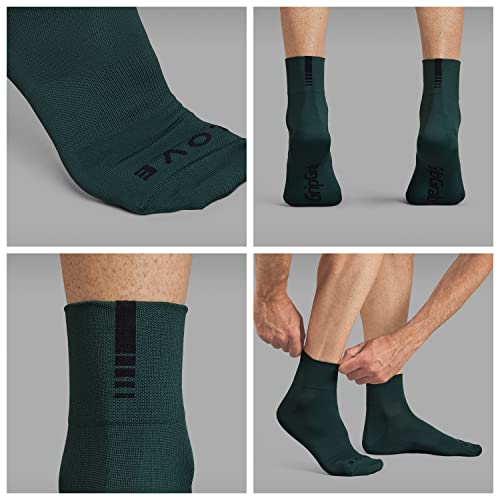 Image of GripGrab Lightweight SL Summer Cycling Socks - 2 Lengths, Road & Gravel | Breathable Coolmax mesh, stretch arch support, short ~3.5 in or tall ~6 in cuff - road, MTB, gravel & indoor biking