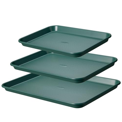 CAROTE 3-Piece Baking Sheet Set