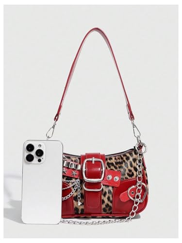 Image of Verdusa Women's Y2k Purse Star Embroidery Cute Shoulder Bag Y2k Accessories
