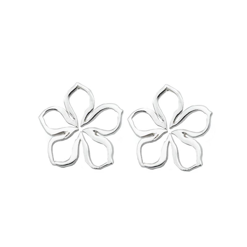 House Of Aadyaa Handmade Silver Sadafuli Earring (Periwinkle) | Made in 92.5 Silver (B0DCG3XXGV) Amazon Price History, Amazon Price Tracker