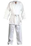 SMJ sport Jungen Karateanzug, weiß, 120