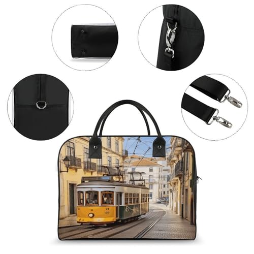 Maletín liviano para laptop Lisboa unisex ajustable miniatura 6