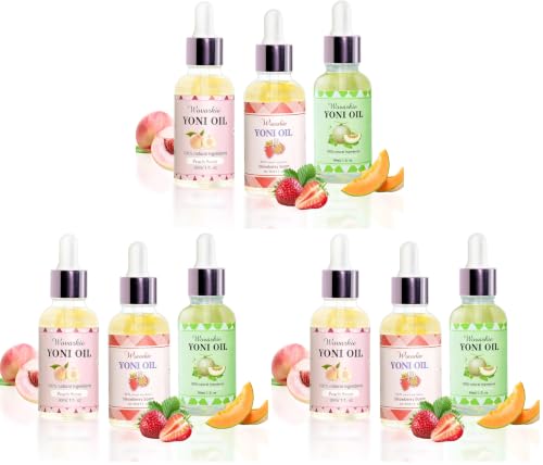 Image of Yoni Oil for Women Set Of 3, 100% Natural Feminine Oil Deodorant for Women, Eliminates Odor and Ph Balanced, Feminine Serum Made with Pure Natural Essential Oils (1 fl oz /30 ml) (Pack of 3)